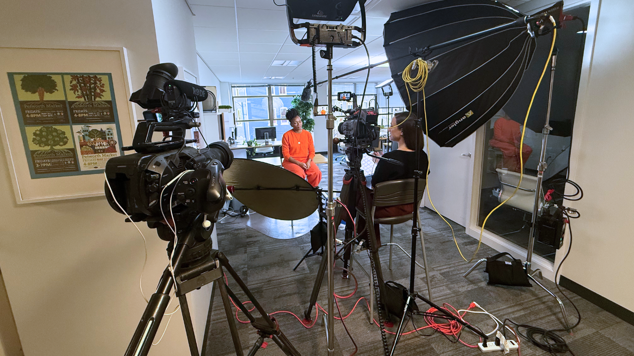 Harvard image from video shoot
